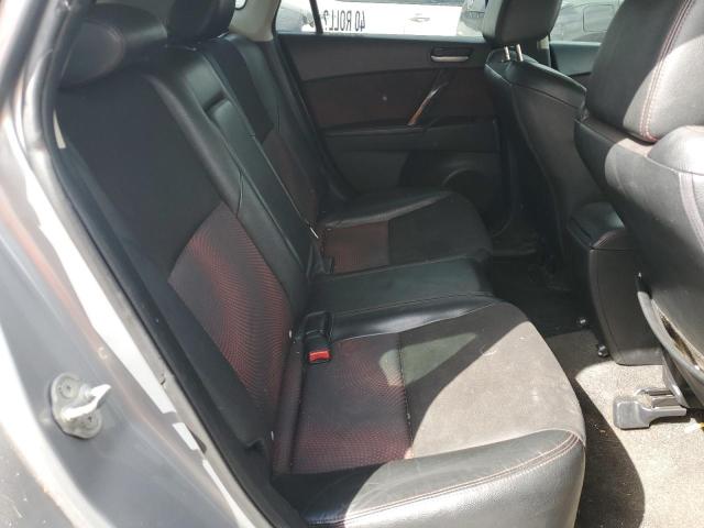 JM1BL1K31B1471486 - 2011 MAZDA SPEED 3 SILVER photo 10