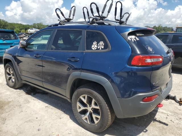 1C4PJMBX8JD586308 - 2018 JEEP CHEROKEE TRAILHAWK Mavi foto 2