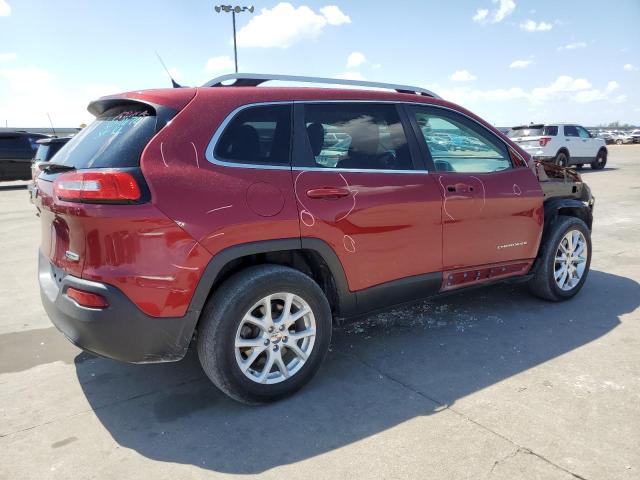 1C4PJMCB3FW552890 - 2015 JEEP CHEROKEE LATITUDE RED photo 3