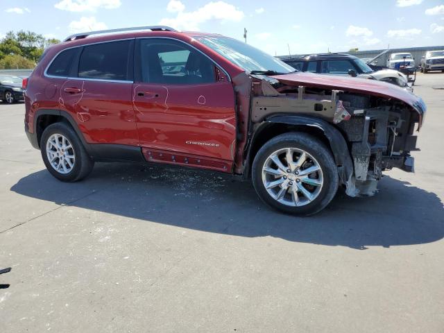 1C4PJMCB3FW552890 - 2015 JEEP CHEROKEE LATITUDE RED photo 4