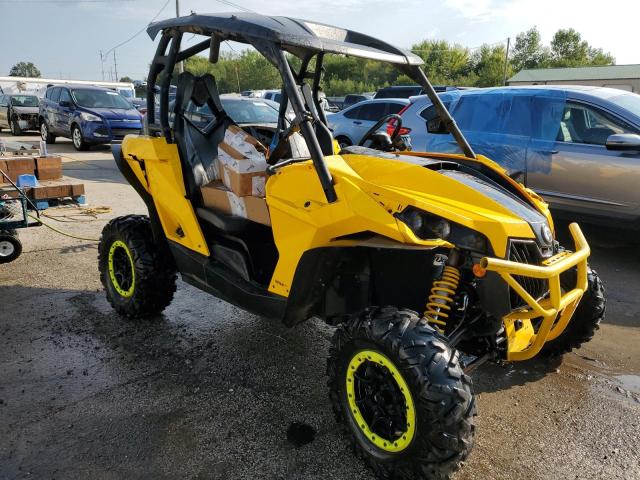 3JBPGCP1XEJ000235 - 2014 CAN-AM MAVERICK 1000 R YELLOW photo 1