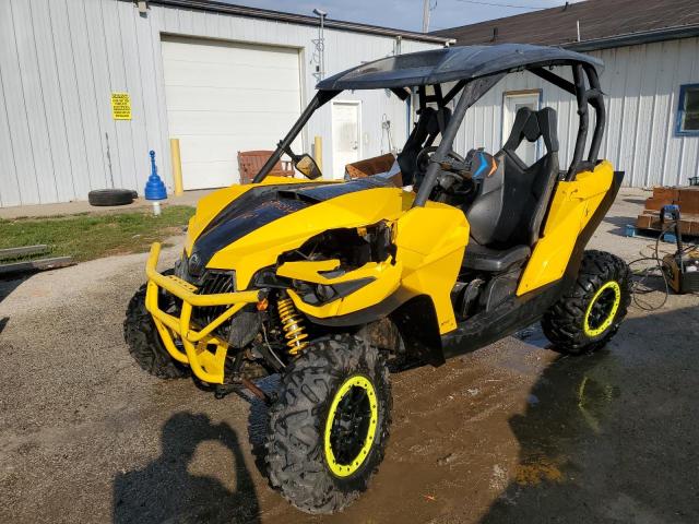 3JBPGCP1XEJ000235 - 2014 CAN-AM MAVERICK 1000 R YELLOW photo 2