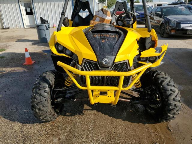 3JBPGCP1XEJ000235 - 2014 CAN-AM MAVERICK 1000 R YELLOW photo 9