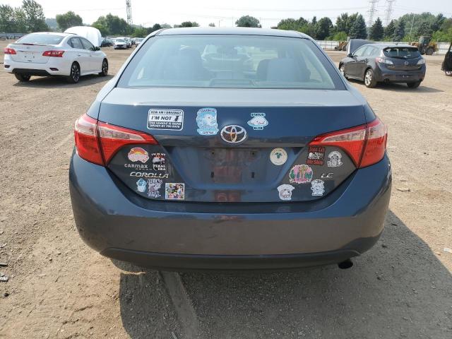 2T1BURHE3JC074974 - 2018 TOYOTA COROLLA L GRAY photo 6