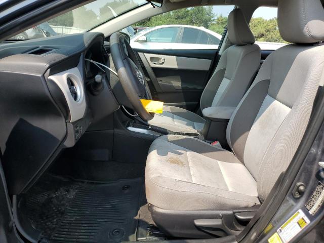 2T1BURHE3JC074974 - 2018 TOYOTA COROLLA L GRAY photo 7