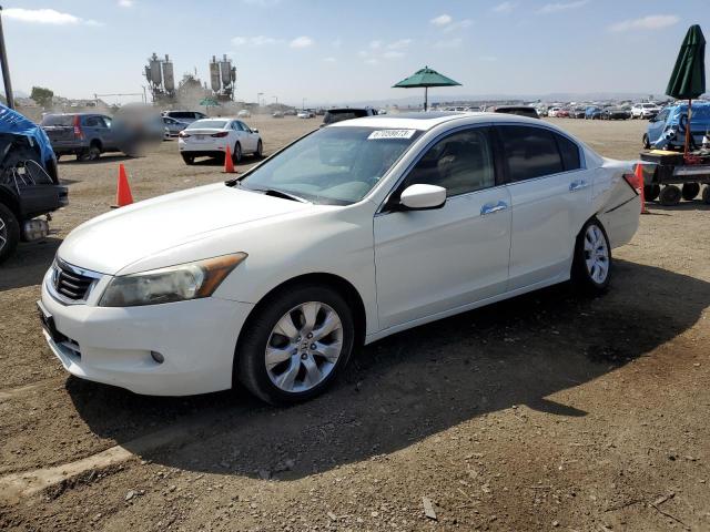 1HGCP36808A019341 - 2008 HONDA ACCORD EXL WHITE photo 1