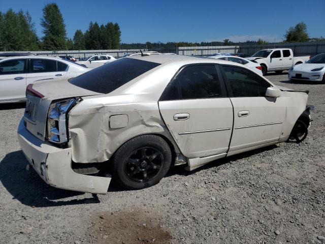 1G6DP577270148371 - 2007 CADILLAC CTS HI FEATURE V6 WHITE photo 3