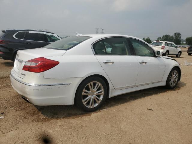 KMHGC4DD0EU259710 - 2014 HYUNDAI GENESIS 3.8L WHITE photo 3