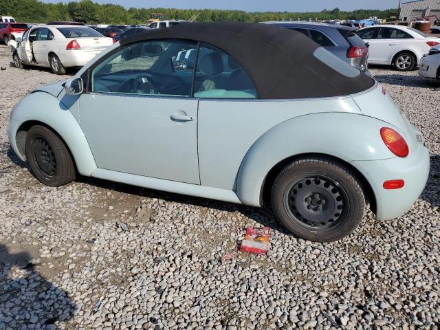 3VWBM31Y34M345476 - 2004 VOLKSWAGEN NEW BEETLE GL 蓝色 照片 2