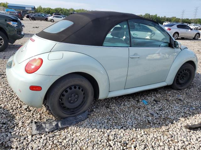 3VWBM31Y34M345476 - 2004 VOLKSWAGEN NEW BEETLE GL 蓝色 照片 3