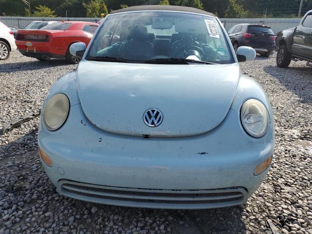 3VWBM31Y34M345476 - 2004 VOLKSWAGEN NEW BEETLE GL 蓝色 照片 5