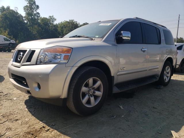 5N1BA08DX8N629224 - 2008 NISSAN ARMADA SE SILVER photo 1