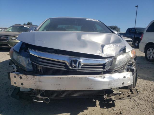 2HGFB2E5XCH578855 - 2012 HONDA CIVIC LX SILVER photo 5