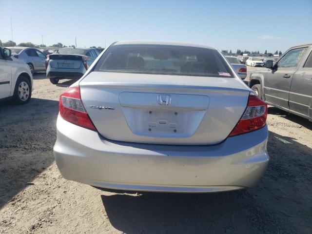 2HGFB2E5XCH578855 - 2012 HONDA CIVIC LX SILVER photo 6