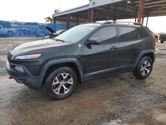 1C4PJMBSXEW317029 - 2014 JEEP CHEROKEE TRAILHAWK 黑色 照片 1