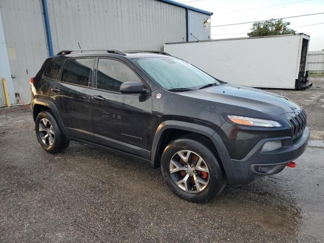 1C4PJMBSXEW317029 - 2014 JEEP CHEROKEE TRAILHAWK 黑色 照片 4