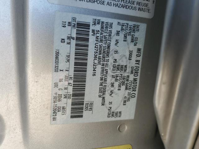 5LMFU27536LJ23416 - 2006 LINCOLN NAVIGATOR 银色 照片 13