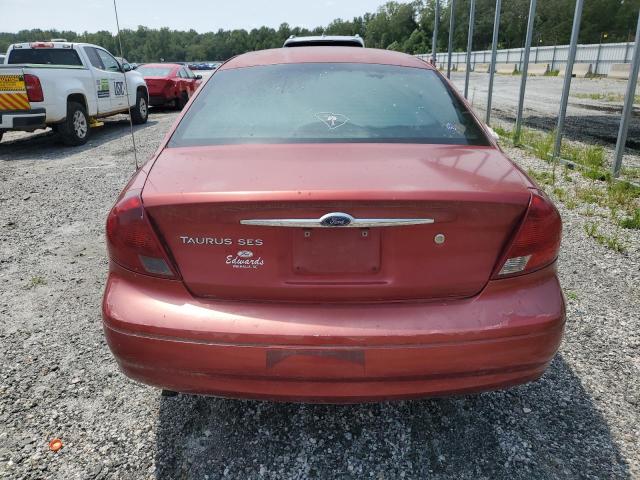 1FAFP55S61A267044 - 2001 FORD TAURUS SES RED photo 6