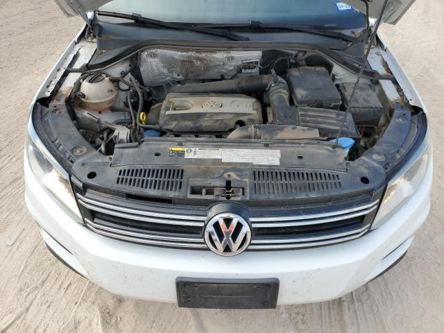 WVGBV7AX2HK023628 - 2017 VOLKSWAGEN TIGUAN S WHITE photo 12