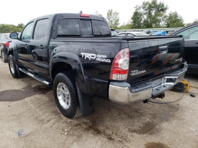 3TMJU4GN0FM181382 - 2015 TOYOTA TACOMA DOUBLE CAB PRERUNNER BLACK photo 2
