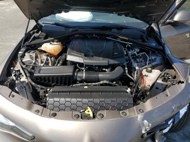 ZARFANBN1K7604699 - 2019 ALFA ROMEO GIULIA TI GRAY photo 11