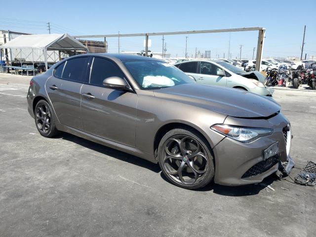 ZARFANBN1K7604699 - 2019 ALFA ROMEO GIULIA TI GRAY photo 4