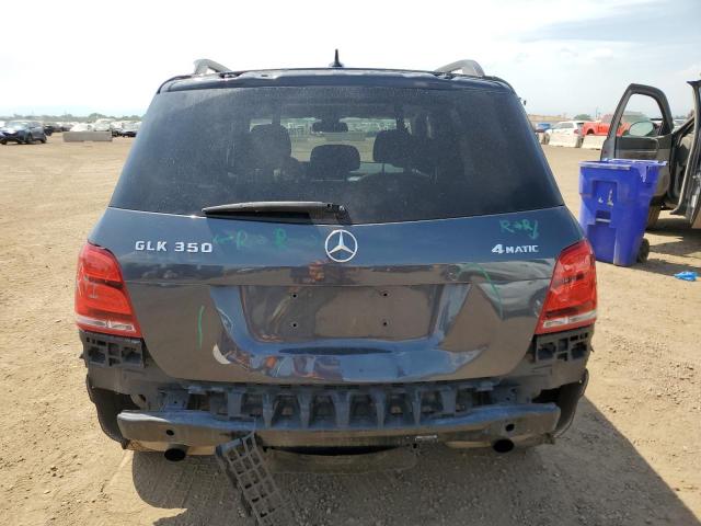 WDCGG8JB2EG307316 - 2014 MERCEDES-BENZ GLK 350 4MATIC GRAY photo 6
