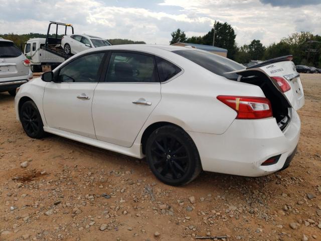 3N1AB7AP2HY404666 - 2017 NISSAN SENTRA S WHITE photo 2