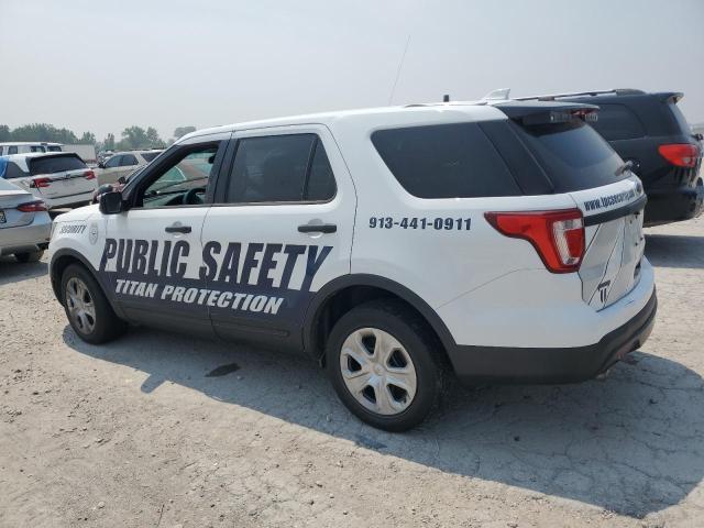 1FM5K8ARXGGD16062 - 2016 FORD EXPLORER POLICE INTERCEPTOR Biały zdjęcie 2
