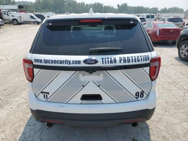 1FM5K8ARXGGD16062 - 2016 FORD EXPLORER POLICE INTERCEPTOR Biały zdjęcie 6