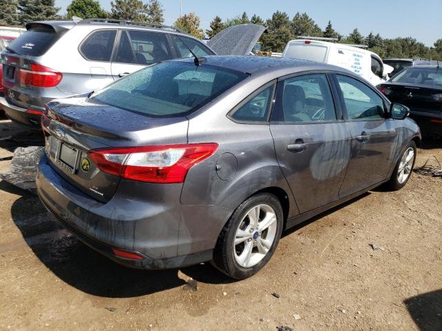 1FADP3F27EL265839 - 2014 FORD FOCUS SE GRAY photo 3