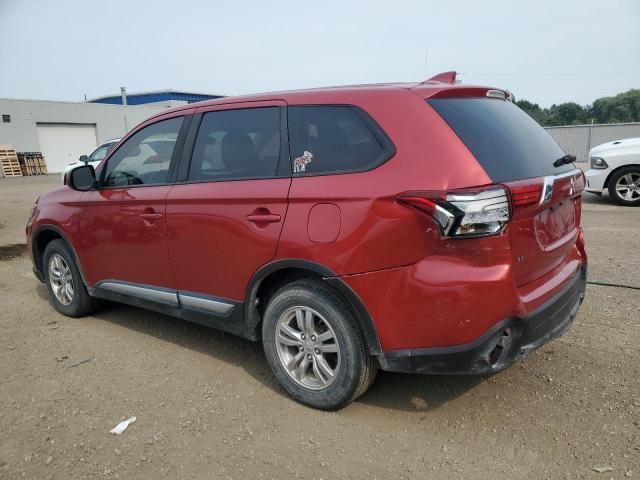 JA4AZ2A30JZ607490 - 2018 MITSUBISHI OUTLANDER ES أحمر صورة 2