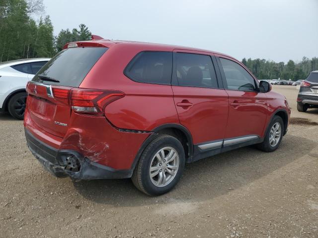 JA4AZ2A30JZ607490 - 2018 MITSUBISHI OUTLANDER ES أحمر صورة 3
