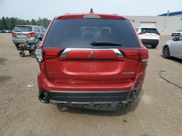 JA4AZ2A30JZ607490 - 2018 MITSUBISHI OUTLANDER ES أحمر صورة 6