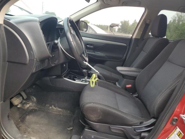 JA4AZ2A30JZ607490 - 2018 MITSUBISHI OUTLANDER ES أحمر صورة 7