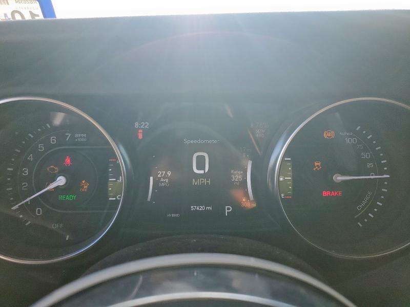 1C4JJXP67MW840820 - 2021 JEEP WRANGLER U SAHARA 4XE WHITE photo 9