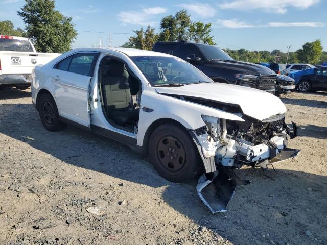 1FAHP2MK3KG103659 - 2019 FORD TAURUS POLICE INTERCEPTOR WHITE photo 4