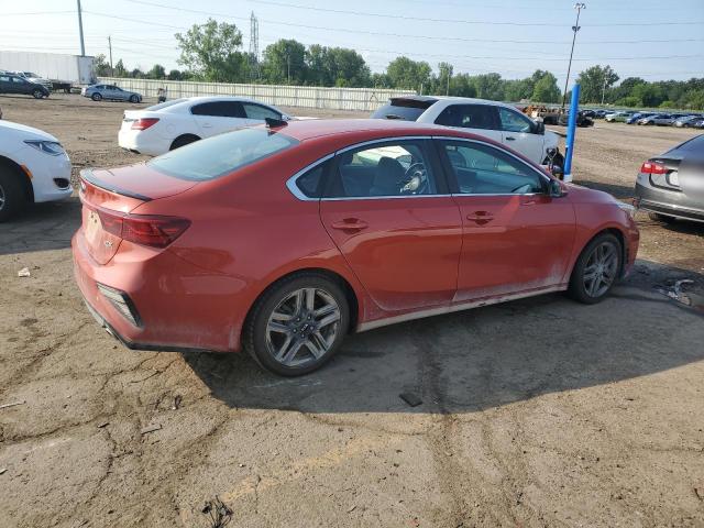 3KPF54ADXKE070877 - 2019 KIA FORTE EX ORANGE photo 3