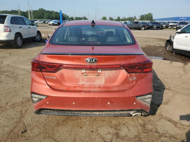 3KPF54ADXKE070877 - 2019 KIA FORTE EX ORANGE photo 6