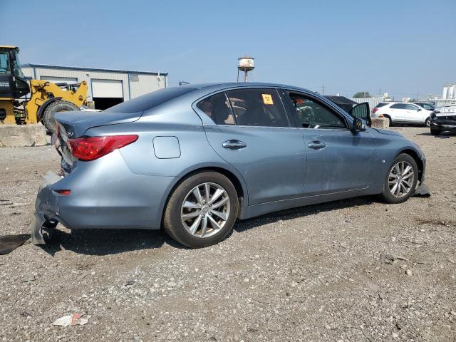 JN1BV7AR4FM414113 - 2015 INFINITI Q50 BASE SILVER photo 3