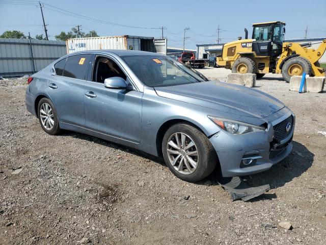 JN1BV7AR4FM414113 - 2015 INFINITI Q50 BASE SILVER photo 4