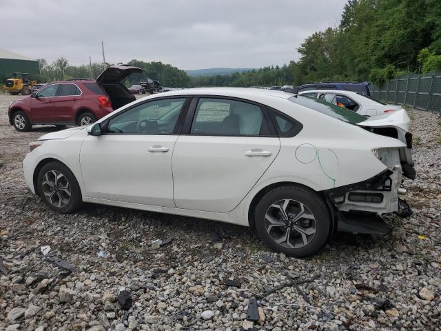 3KPF24AD0KE060271 - 2019 KIA FORTE FE WHITE photo 2