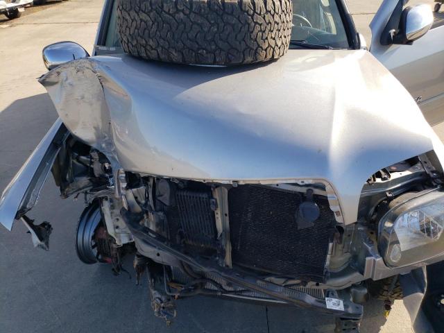 5TBDT44116S518393 - 2006 TOYOTA TUNDRA DOUBLE CAB SR5 SILVER photo 11