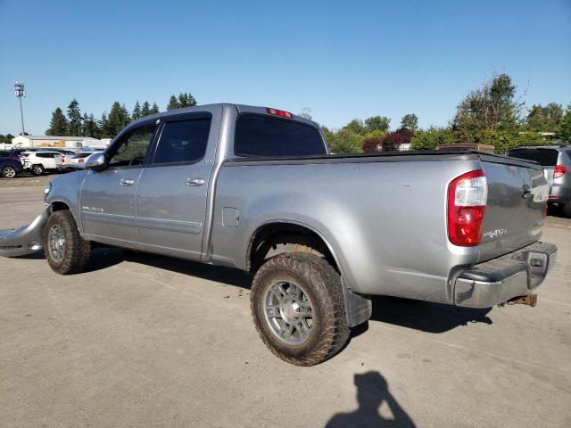 5TBDT44116S518393 - 2006 TOYOTA TUNDRA DOUBLE CAB SR5 SILVER photo 2