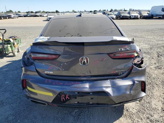 19UUB6F50NA003811 - 2022 ACURA TLX TECH A GRAY photo 6