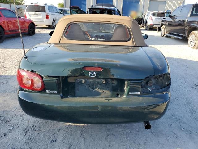 JM1NB353410214656 - 2001 MAZDA MX-5 MIATA BASE GREEN photo 6