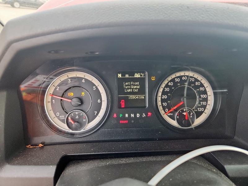 1C6RR6GG2GS299404 - 2016 RAM 1500 SLT RED photo 9