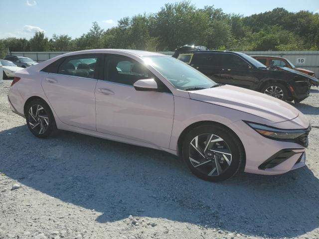 KMHLS4DG6RU719602 - 2024 HYUNDAI ELANTRA SEL PINK photo 4