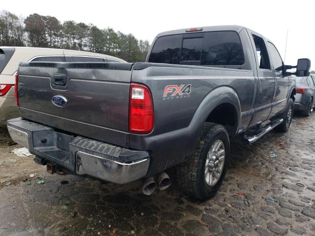 1FT7W2BT1BEC66441 - 2011 FORD F250 SUPER DUTY GRAY photo 4