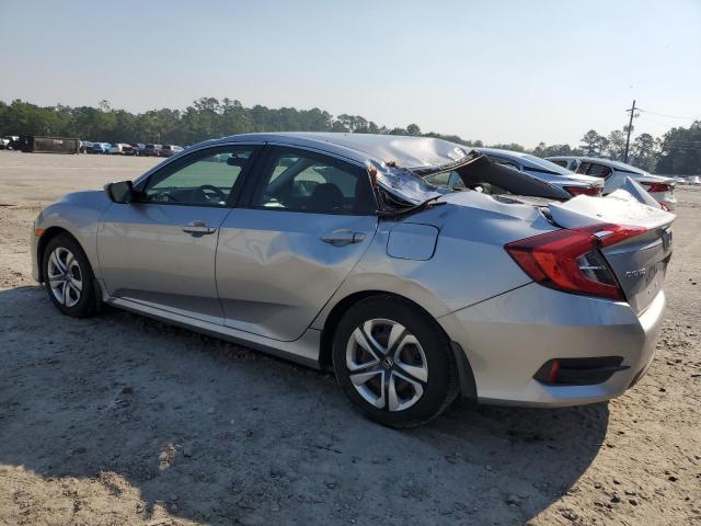 19XFC2F50JE039826 - 2018 HONDA CIVIC LX SILVER photo 2